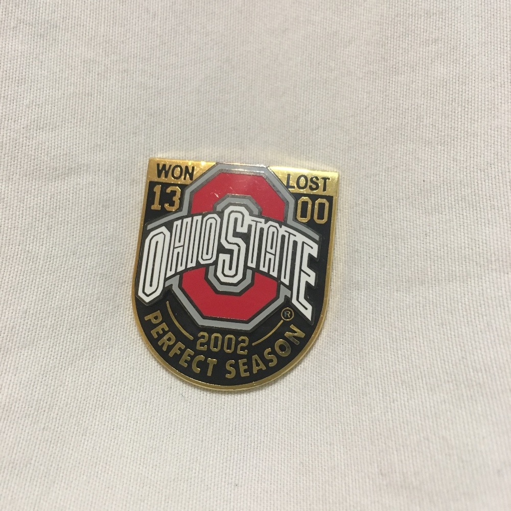 Vintage Ohio State 2002 “perfect season” pin